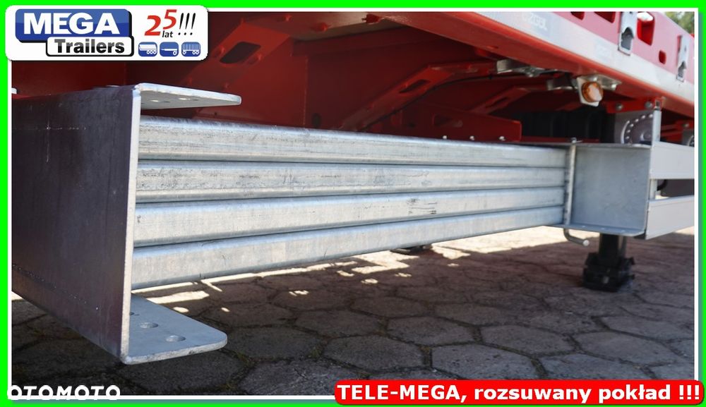 Inny 21,5 m dł. naczepa teleskopowa Full ADR EX3, UNIWERSALNA !!! - 30