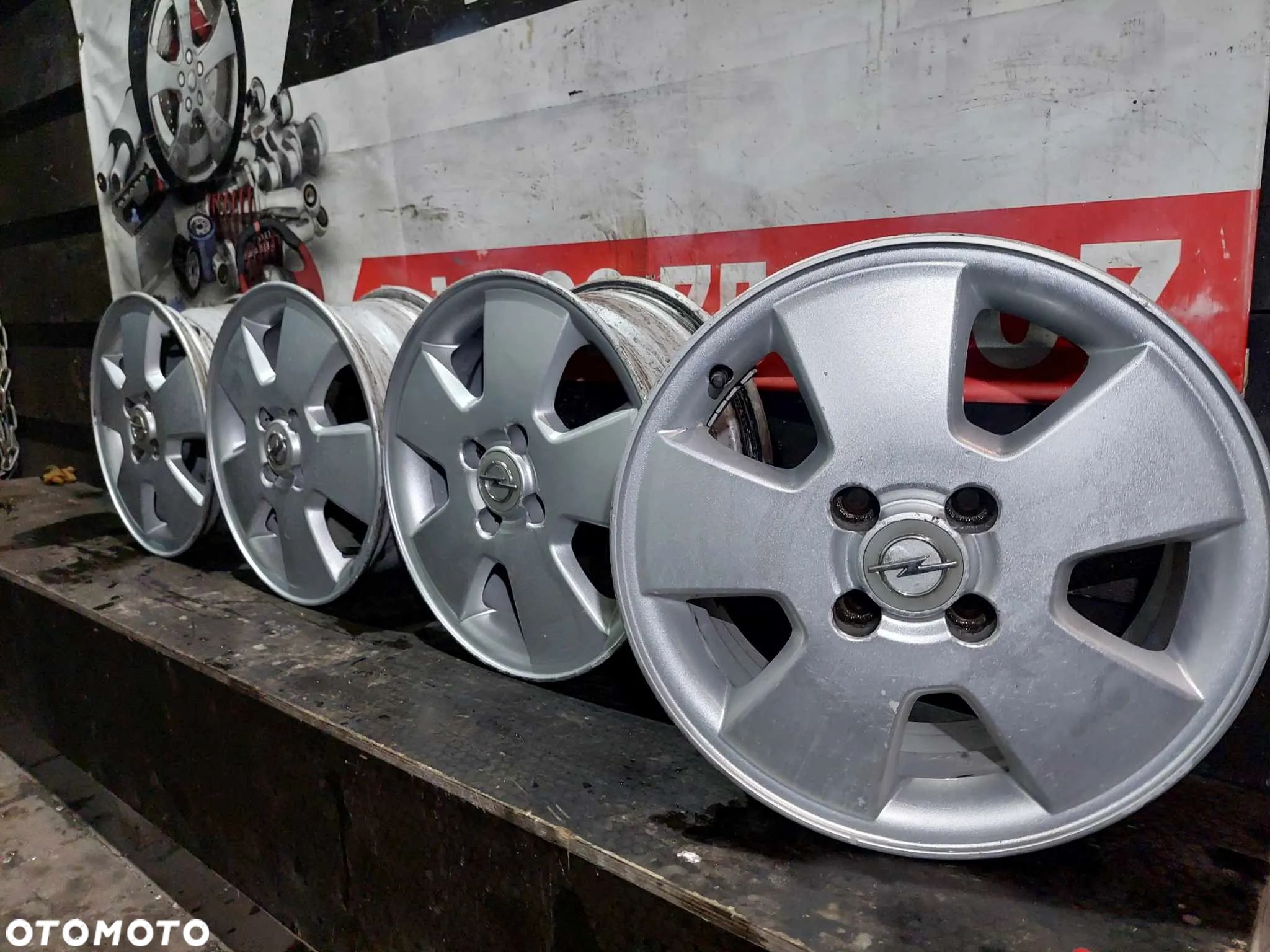 ALUFELGI OPEL ASTRA G CORSA C  ZAFIRA A 15" 4X100 ET49 - 1
