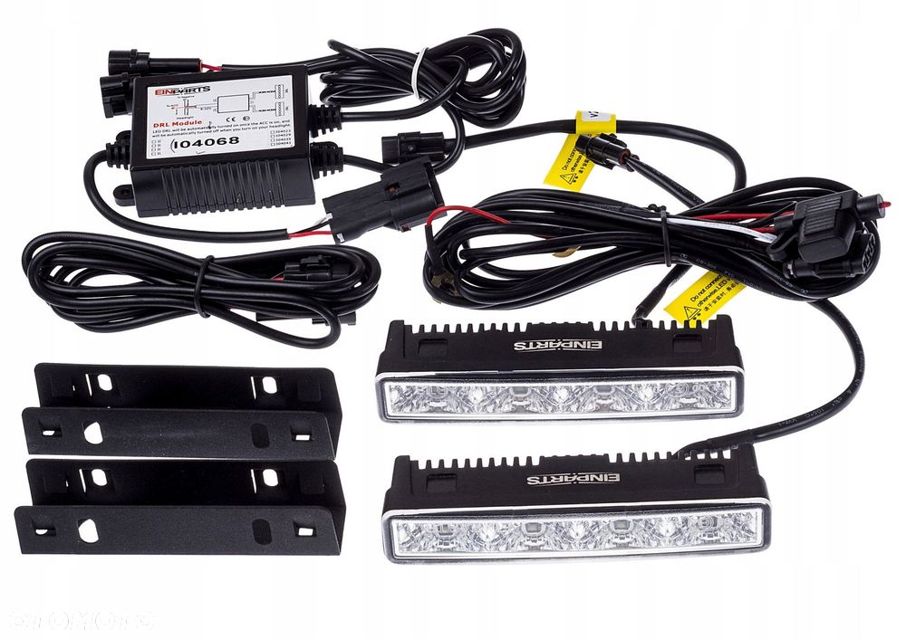 Swiatla DRL Do Jazdy Dziennej EinParts LED Daylight Diody OSRAM kpl 165mm - 2