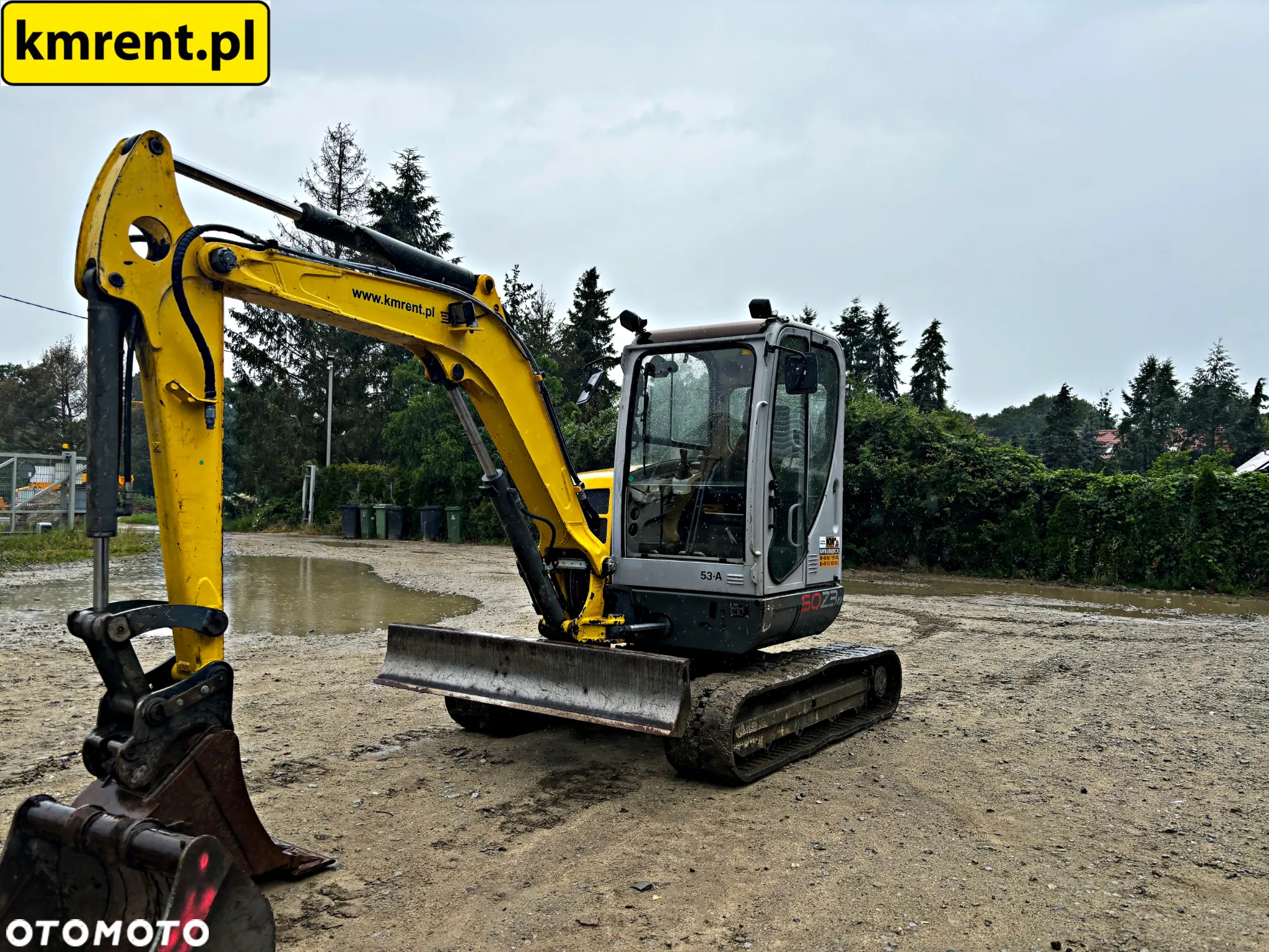 Wacker Neuson 50Z3 MINI-KOPARKA 2014R. | JCB 8055 8050 CAT 305 VOLVO ECR 48 - 10