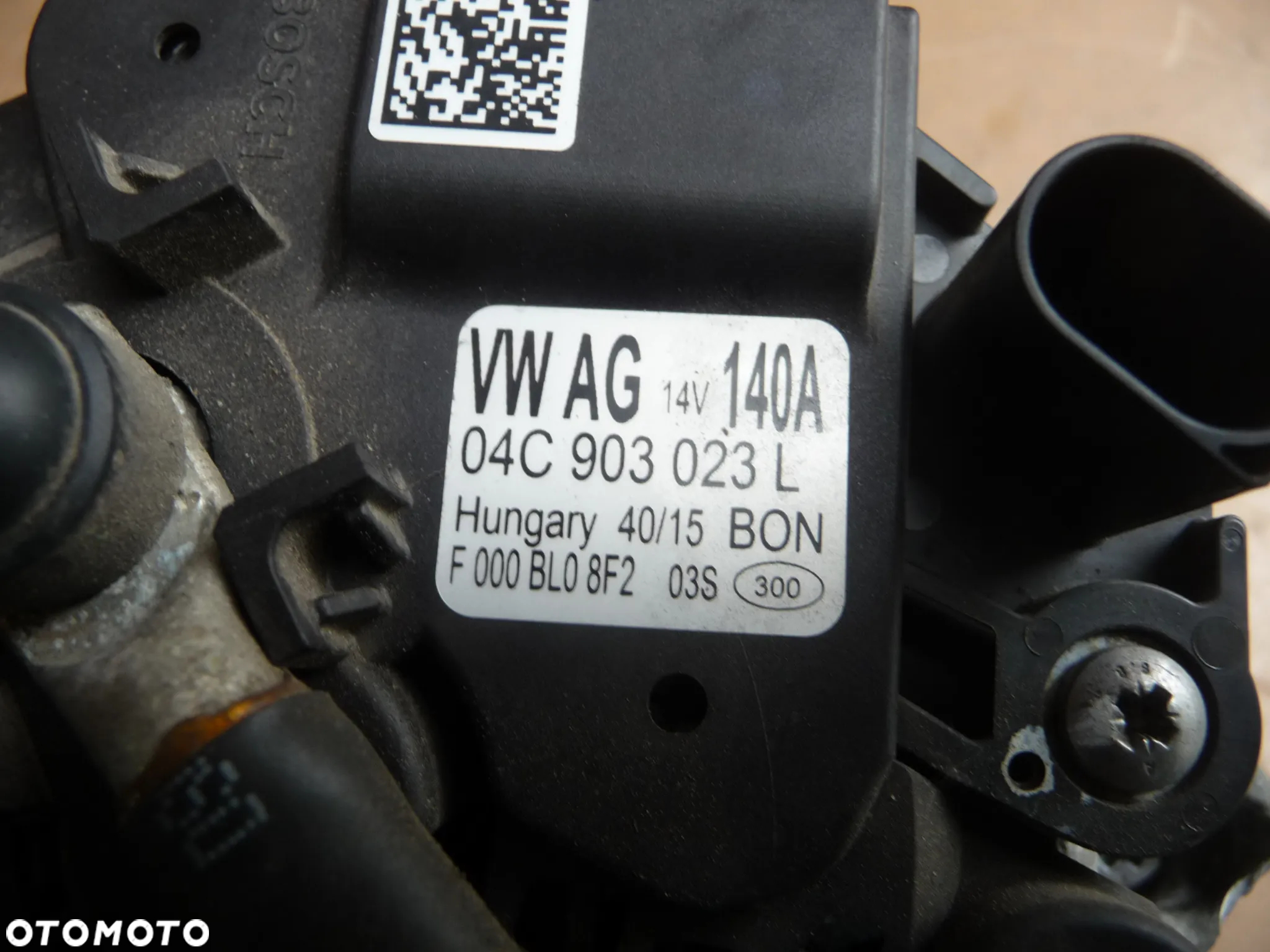 PASSAT B7 B8 AUDI A1 GOLF VII OCTAVIA III FABIA III POLO 6R 1.0 1.2 1.4 TSI TFSI ALTERNATOR 04C903023C - 12