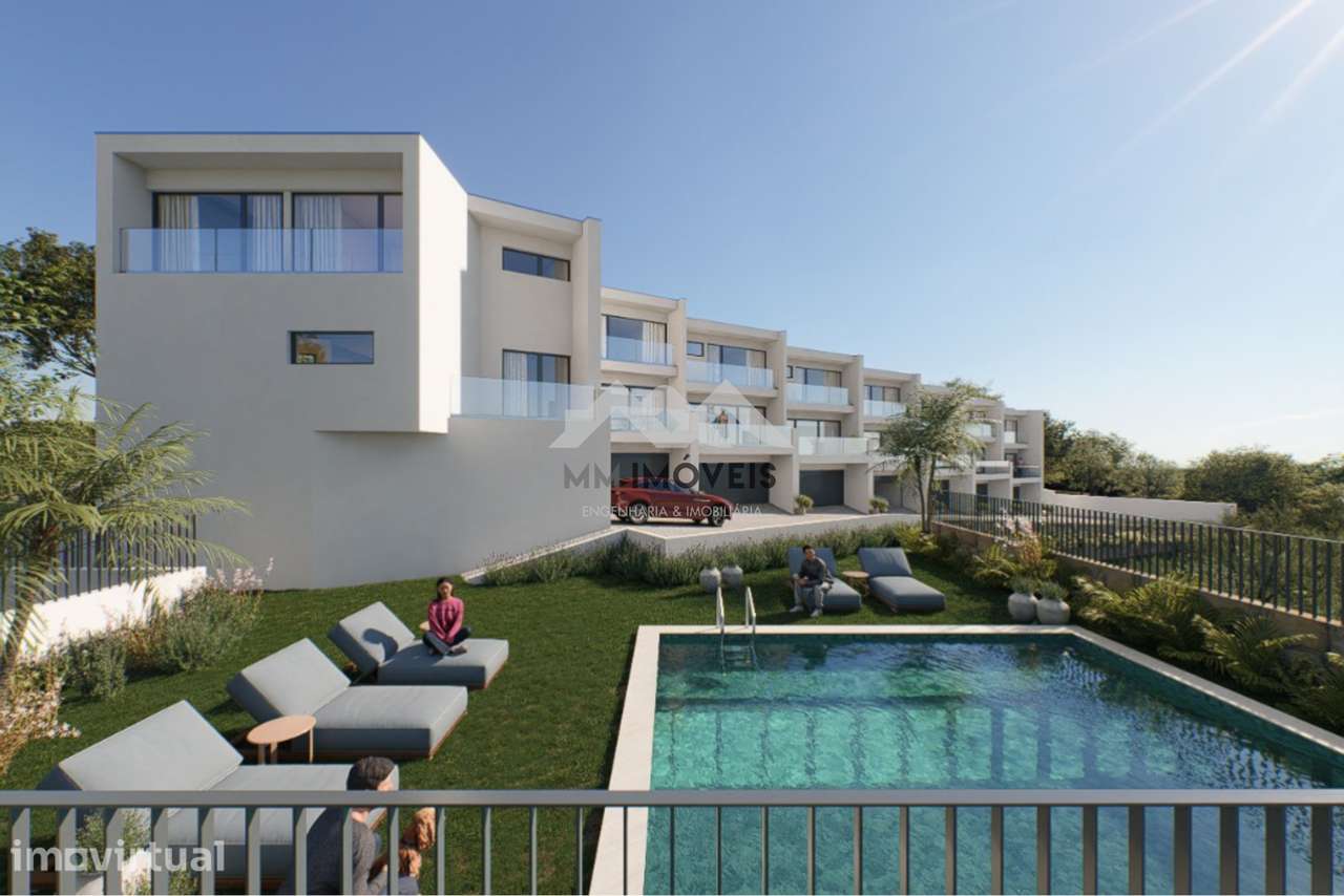 Moradia T3 | Gondomar | NOVA 2027 | Piscina | Terraço | Jardim | Garag - Grande imagem: 2/15