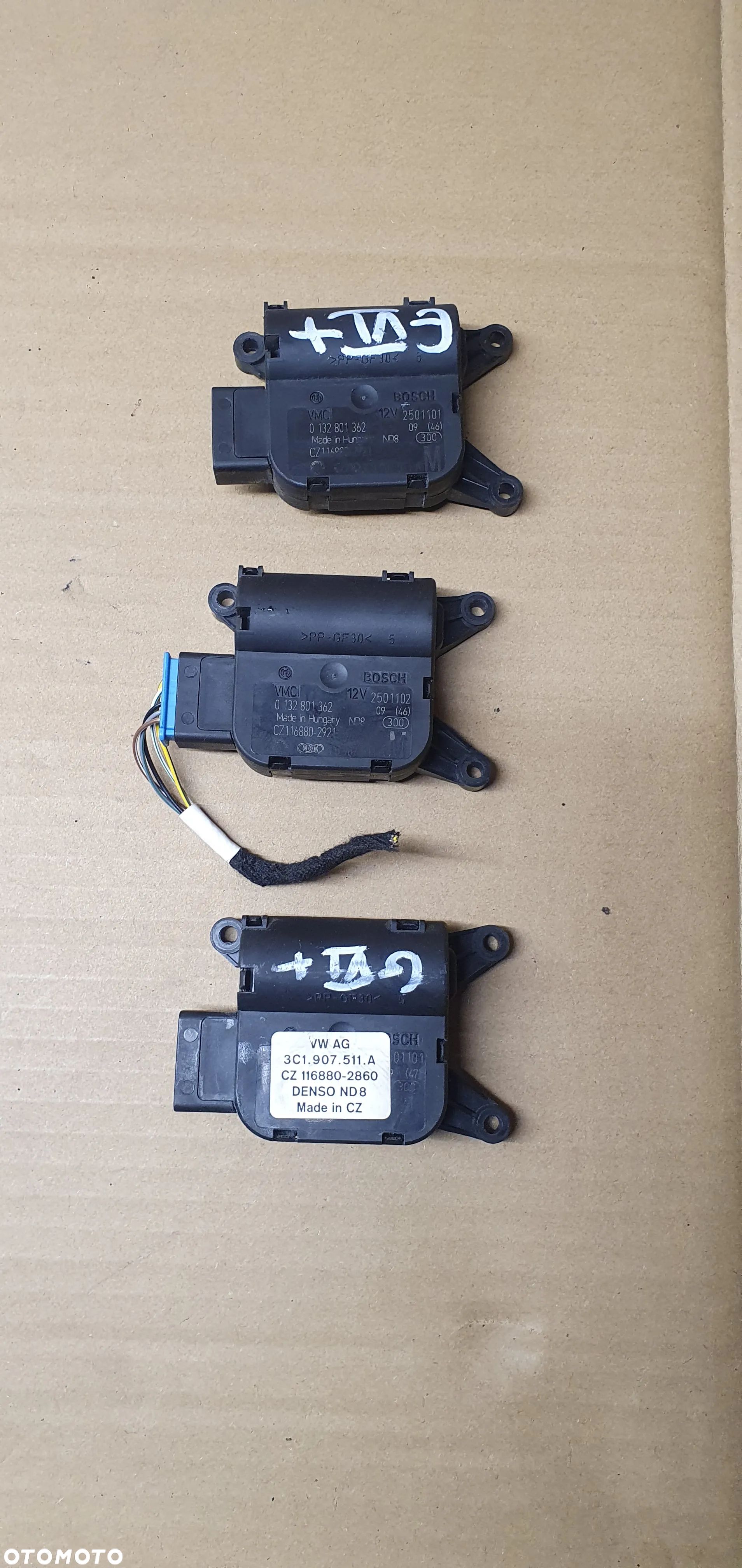 Silniczek klap nagrzewnicy VW Passat B6 3C0907511A 3C1907511A - 1
