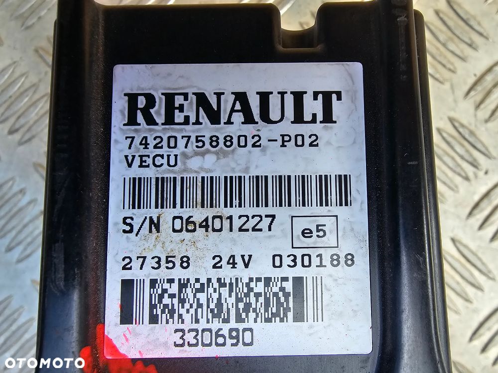 STEROWNIK MODUŁ KOMPUTER VECU RENAULT MIDLUM PREMIUM KERAX MAGNUM DXI 7420758802-P02 - 4