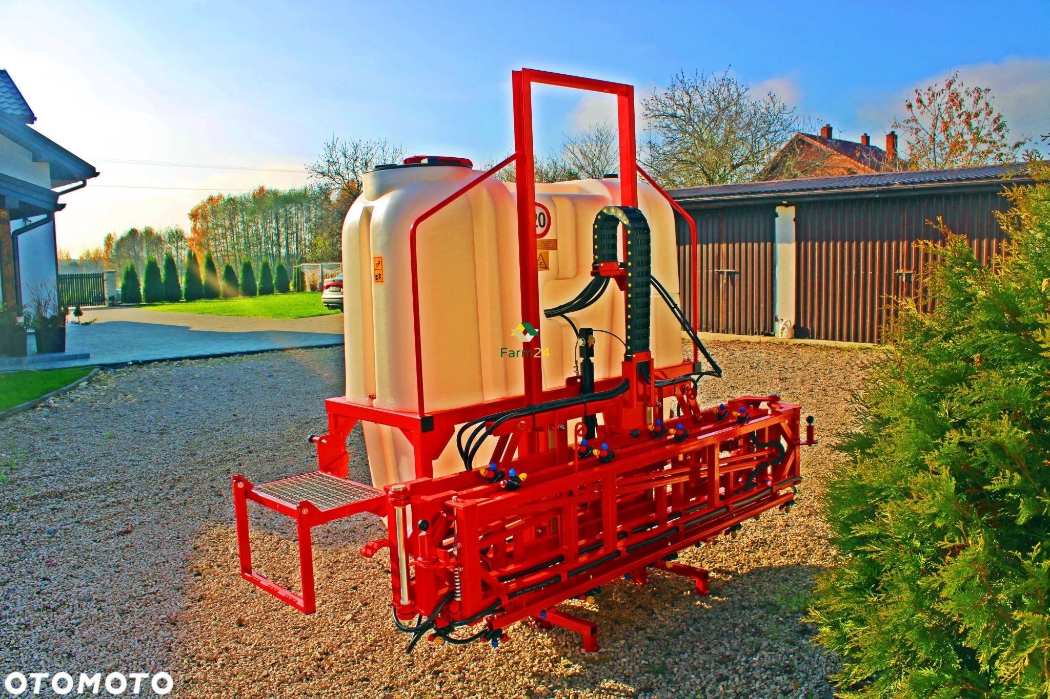 Opryskiwacz 1200L 1000L 600L 400L Opryskiwacz zawieszany polowy Lisicki RĘCZNY / HYDRAULICZNY - 1