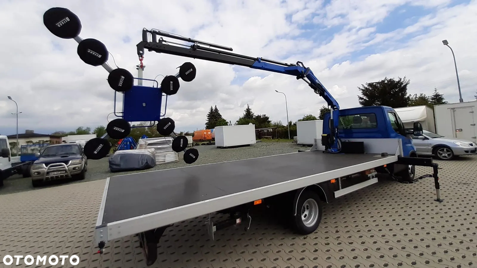 Iveco 35s16 HDS żuraw do okien, szkła, płyt - 13