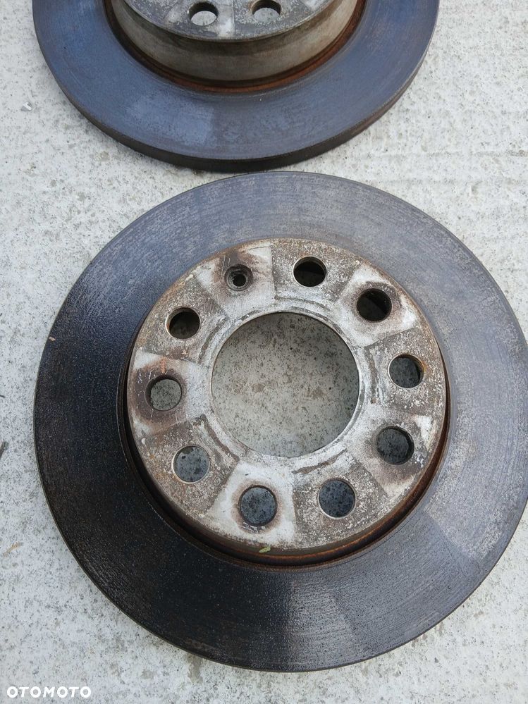 Audi A4 B6 B7 Cabrio tarcza hamulcowa tył 254mm 2 sztuki Ferodo - 3