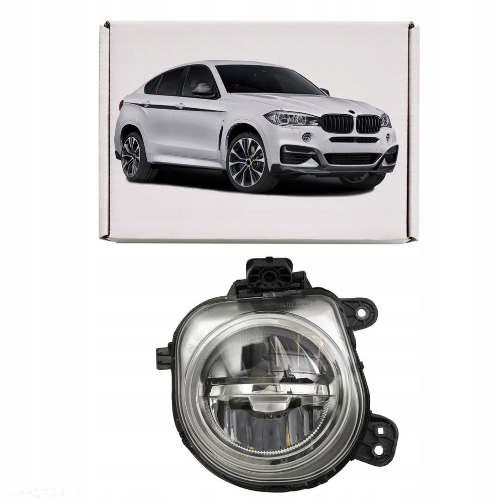 bmw x6 f16 2014-2019 prawy przedni halogen led 63177317252 - 1