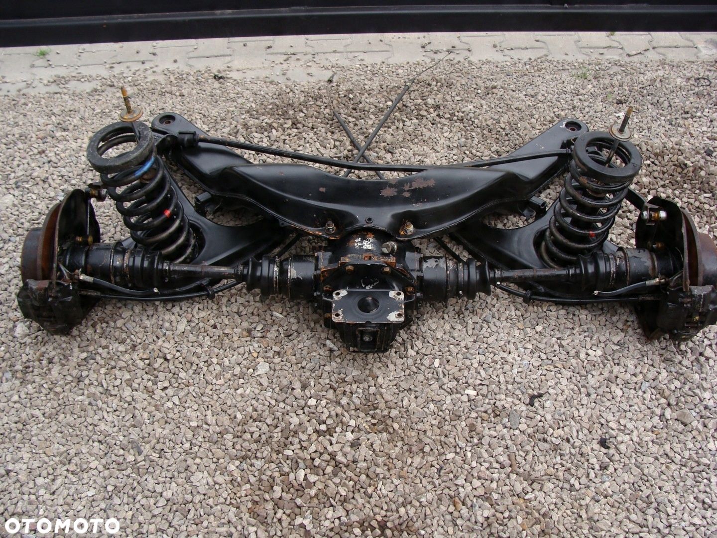 ZAWIESZENIE TYŁ KOMPLETNE MERCEDES W107 SL SLC - 1
