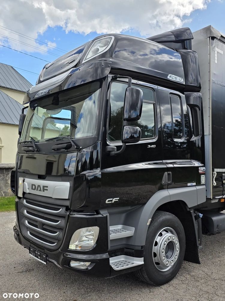 DAF CF340 / FIRANKA / AUTOMAT / DUŻY 11 LITROWY SILNIK / WINDA  / 23 PALETY / KLIMA POSTOJOWA / E6 / 8000 ŁADOWNOŚĆ / AUTOMAT / SYPIALKA /JEDEN WŁAŚCICIEL / SPROWADZONY / - 11
