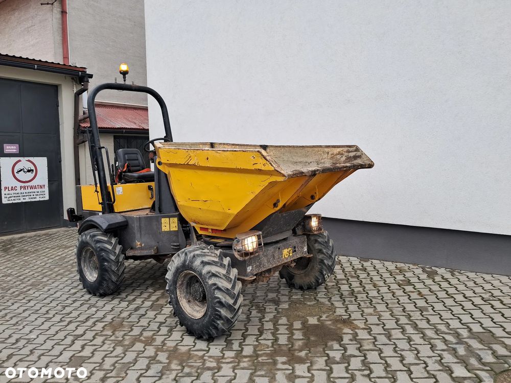 Mecalac TA3SH wozidło budowlane obrotowe 3t tony Hydrostat Automat silnik Kubota 32.4KW Terex Thwaites Wacker obrót+kiper światła kierunkowskazy 4x4 opony 70% 2018r - 3