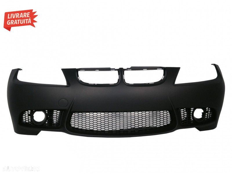 Pachet Exterior BMW Seria 3 E90 (2004-2008) Non LCI M3 Design Bara Spate Fata cu P- livrare gratuita - 2