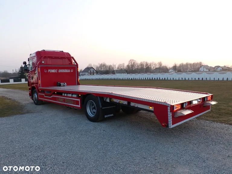 Scania G420 POMOC DROGOWA/ AUTOLAWETA / SPECJALNY / EURO 5 / BEZ EGR / NOWY NAJAZD LORH / DŁ. 8.40 M / XENON  / PODWÓJNA PODŁOGA / - 9