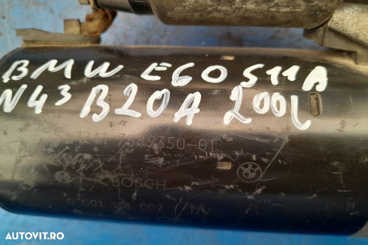 Electromotor 7589350  0001138002 MX1253 BMW Seria 5 E60/E61 [2003 - 2 - 1