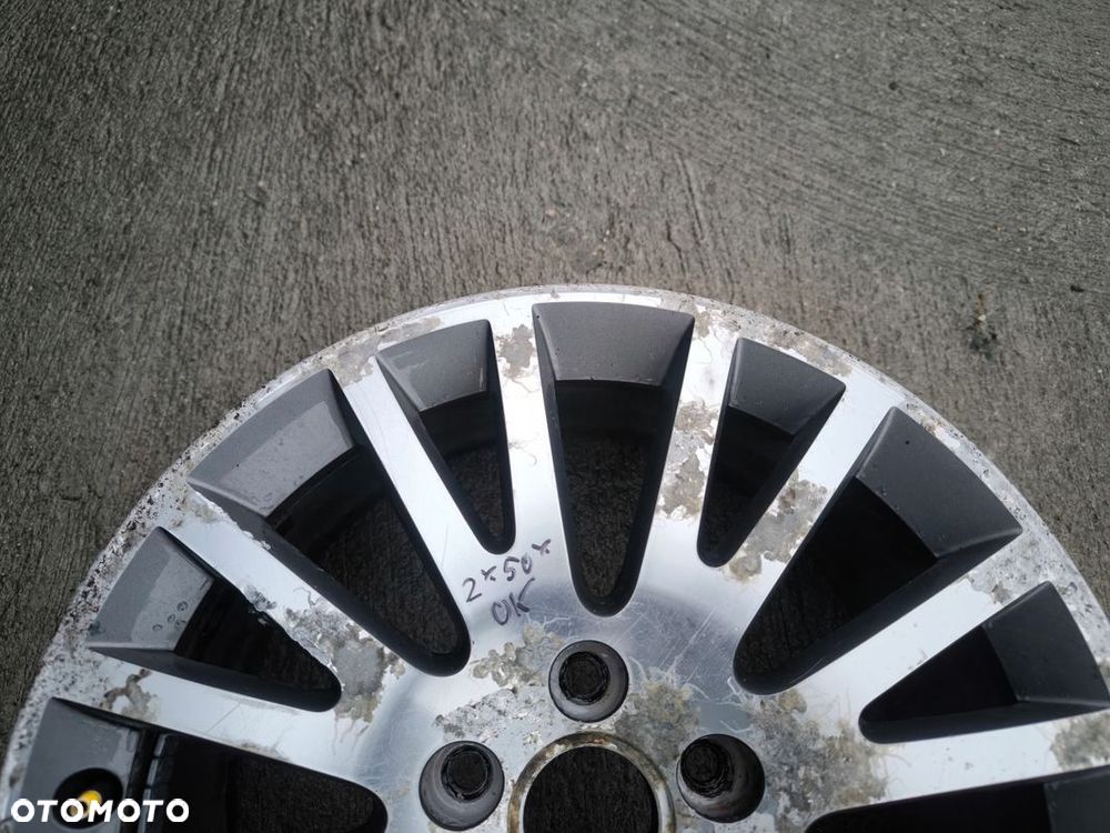 FELGA ALUMINIOWA AUDI A3 A4 A6 VW SKODA 7.5J R17 ET56 8P0601025BE Z*50* OK - 5