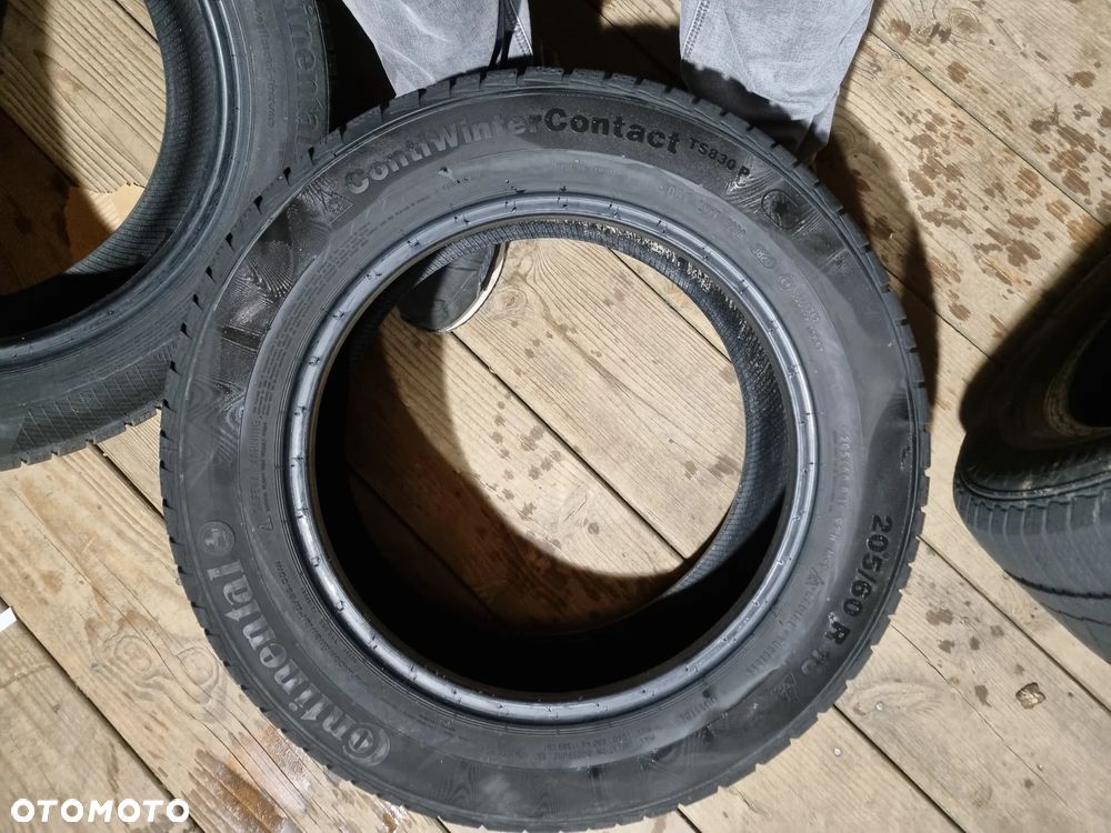 Opony Continental ContiWinterContact TS 830P 205/60R16 5,5/4,5mm,na sezon - 10