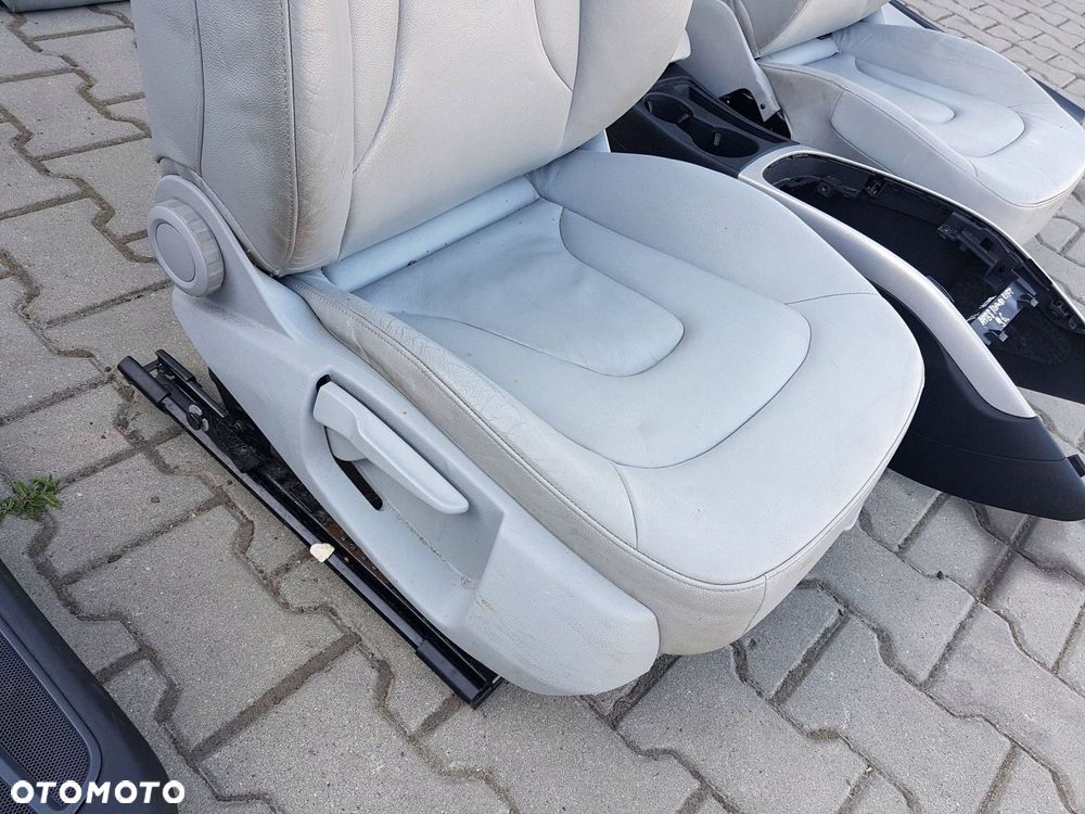AUDI A4 B8 LIFT 11-15r KOMBI FOTELE SKÓRZANE KANAPA - 7