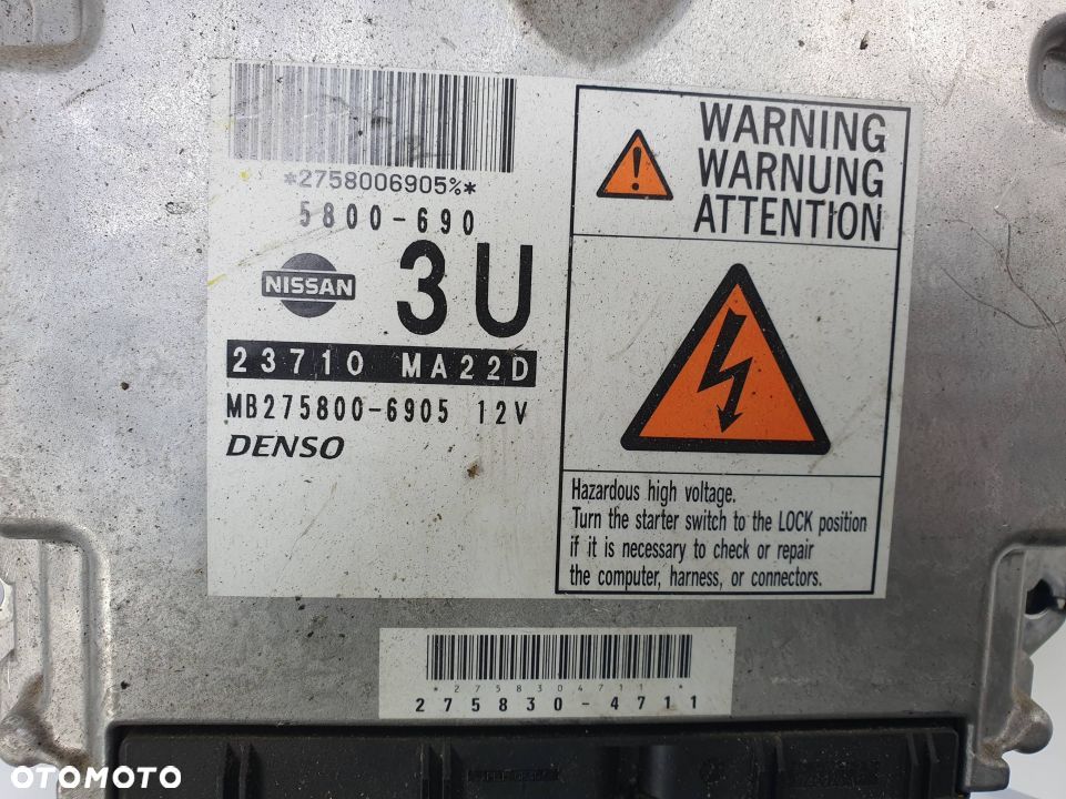 KOMPUTER RENAULT MAXITY 23710MA22D - 2