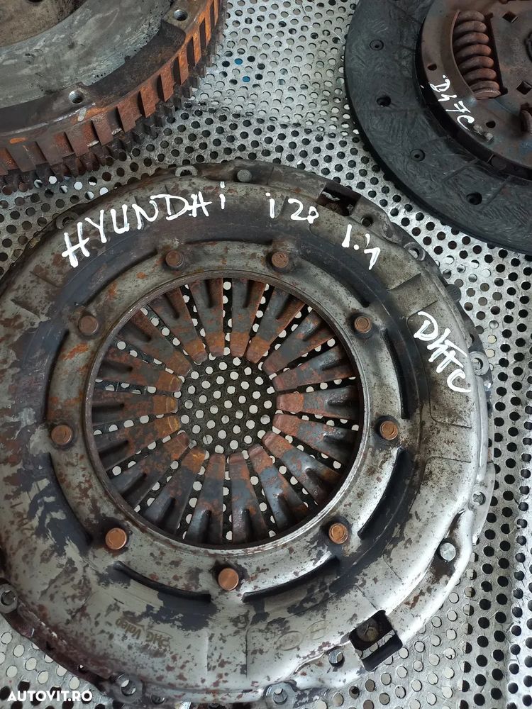 Kit Ambreiaj Volanta Masa Simpla Hyundai I20 Ix20 Kia Venga Rio 1.4 Crdi Euro 5 Motor D4FC - 9