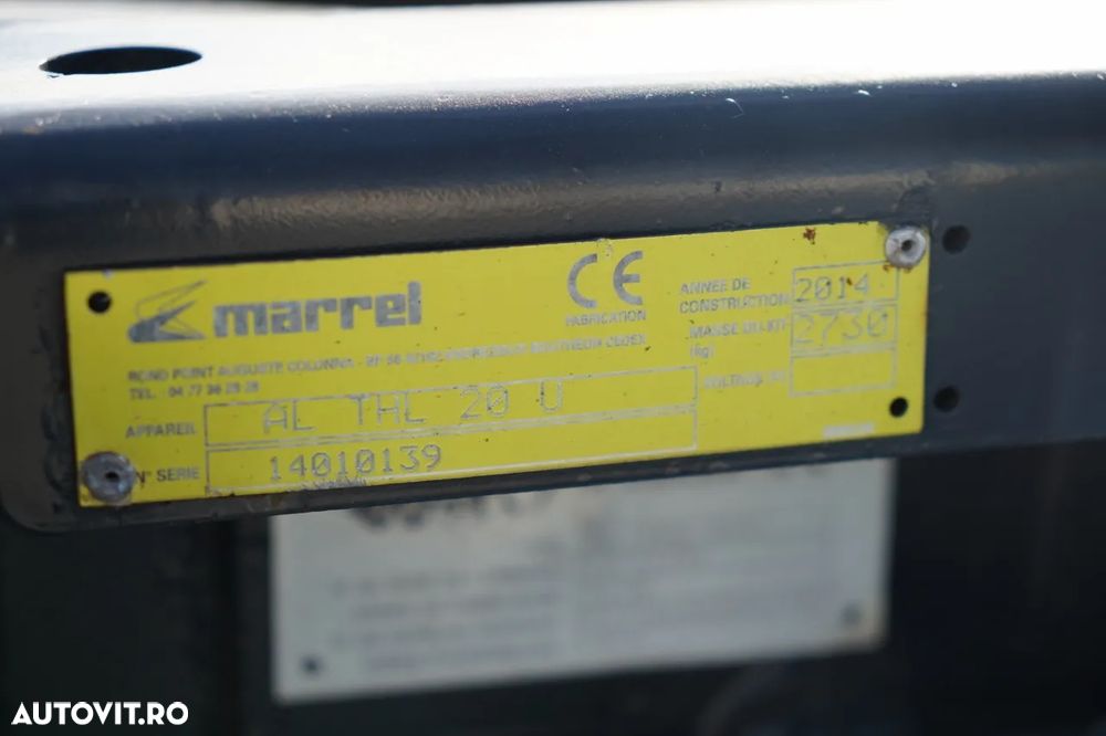 Iveco STRALIS 420 / CAMIOANĂ CU CÂRLIG / 6X4 / MAREL / CAPACITATE DE RIDICARE 17.275 KG / EURO 6 - 18