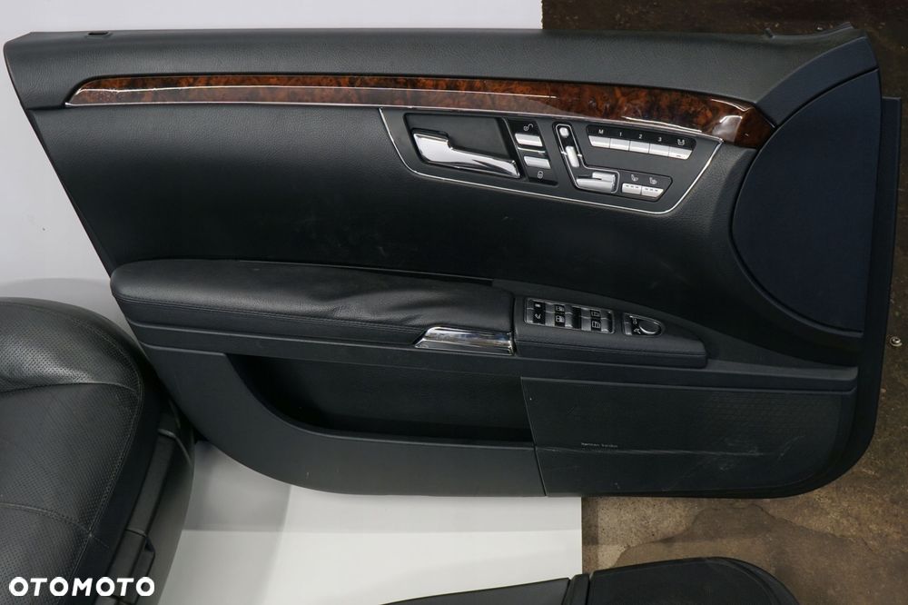 MERCEDES W221 08R FOTELE KANAPA BOCZKI WENTYLOWANE GRZANE EUROPA - 16