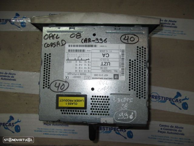 Radios 13262382UZT OPEL CORSA D 2008 DELPHI GRUNDIG CD 30 - 2