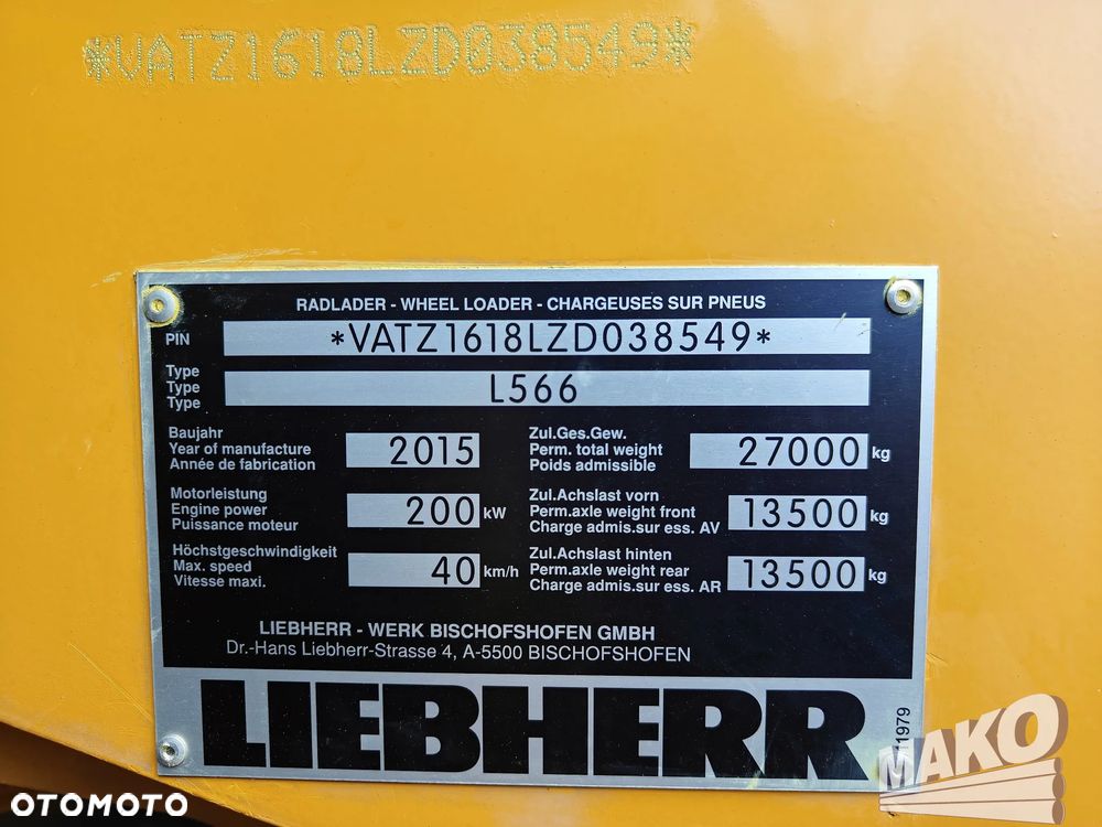 Liebherr L566 - 18