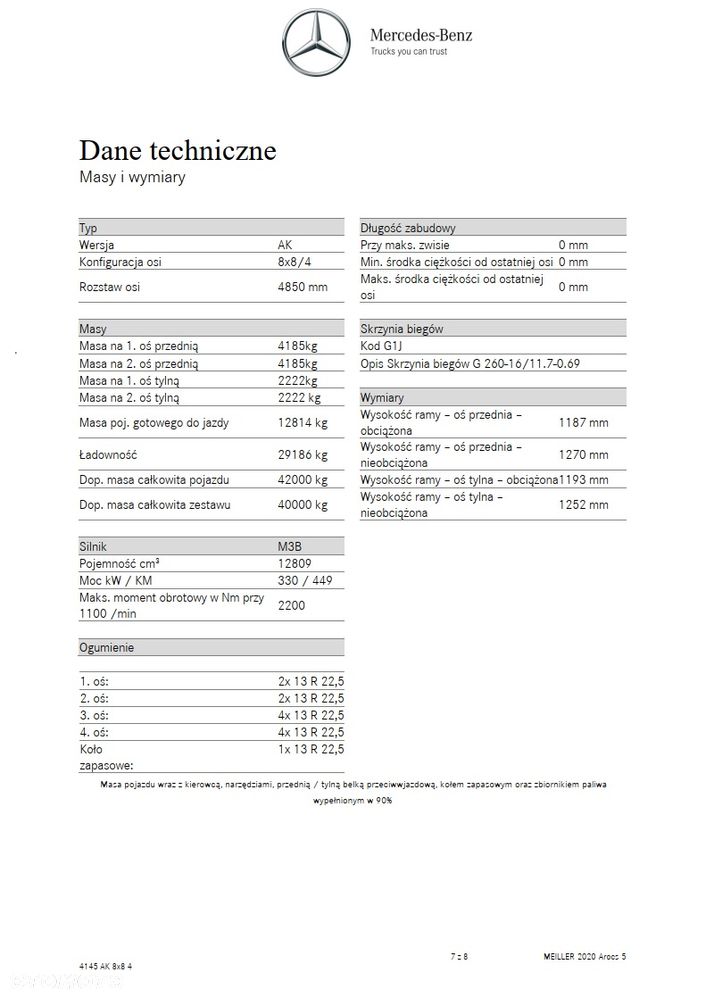 Mercedes-Benz AROCS - 8