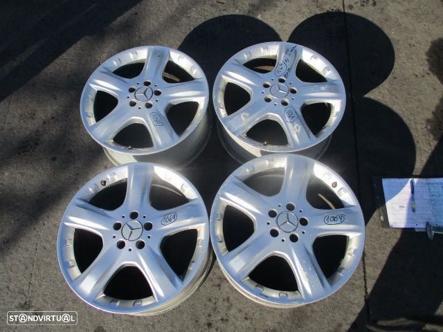 Jogo De Jantes A1644011202 MERCEDES ML W164 2005 320CDI 4X4 V6 24V 225CV  5P CINZENTO 50 8Jx19 5X112 66.8MM - 2