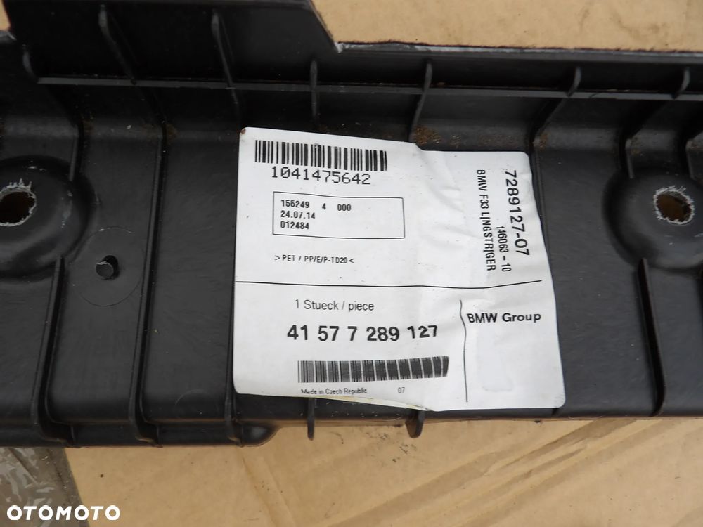 BMW - F33 - OSŁONA , OBUDOWA PODŁOGI BAGAŻNIKA - 7289127 - 2