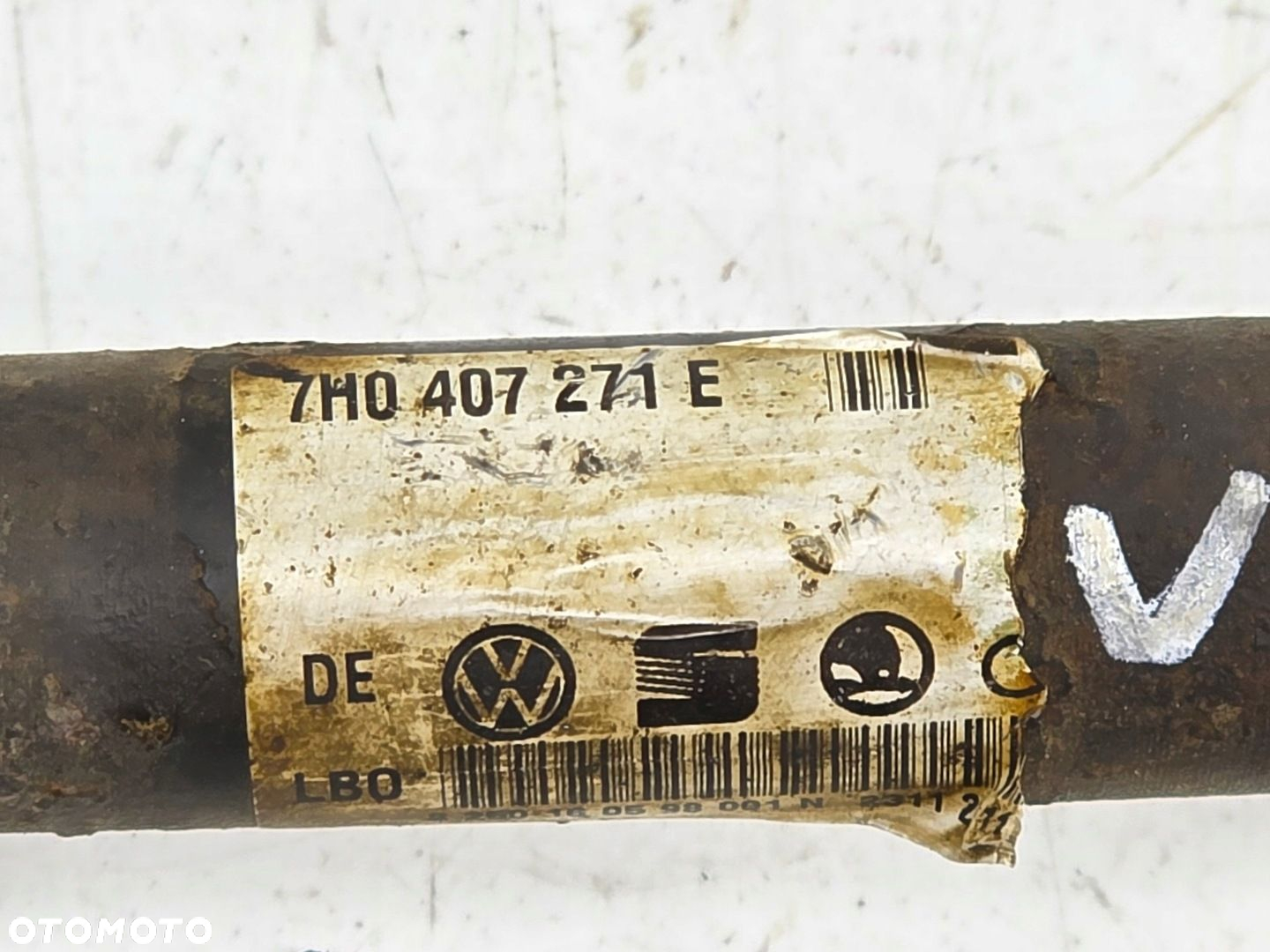 VW T5 1.9 TDI PÓŁOŚ LEWA LEWY PRZEGUB 1A - 3