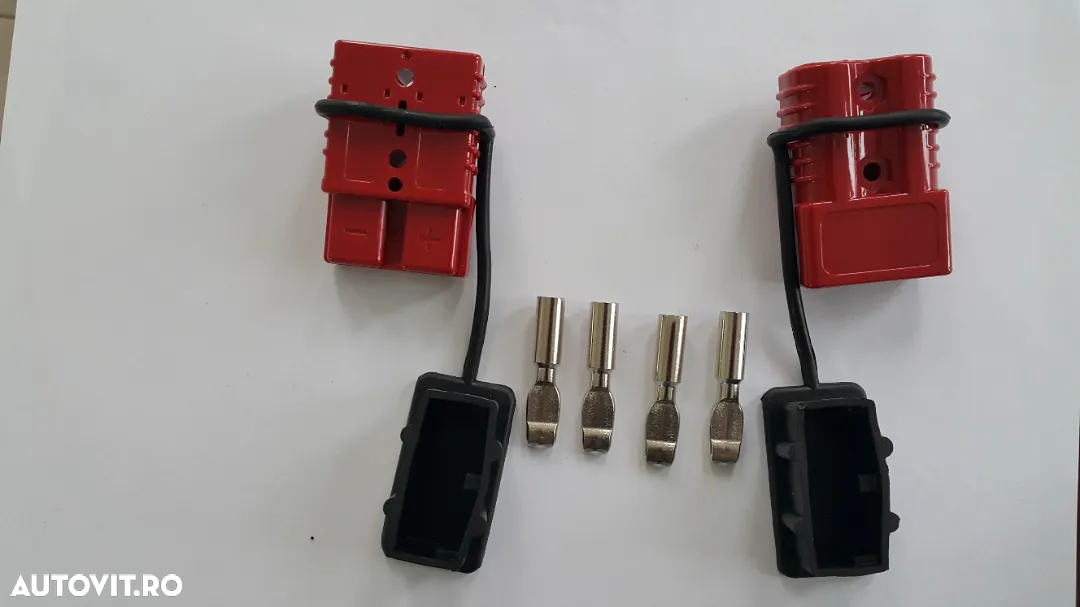 mufa rapida, conector, cupla de putere alimentare troliu electric - 2