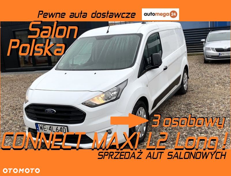 Ford Transit Connect VAN L2 Long Maxi 3 osobowy, 6 biegów, Ładowność 690kg, 2 Euro Palety, Homologacja cięż. VAT-1 - 41
