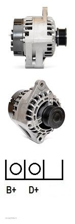 CA1885 ALTERNATOR OPEL ASTRA SIGNUM VECTRA 1.9 CDTI - 2