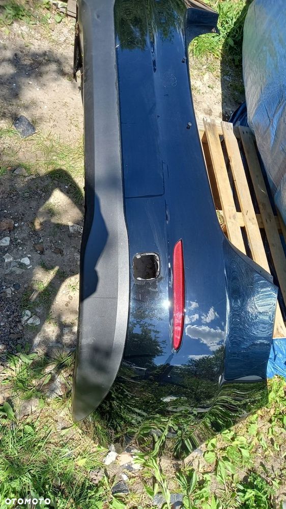 MERCEDES CKLASA W206 ZDERZAK TYŁ TYLNY CZARNY - 6