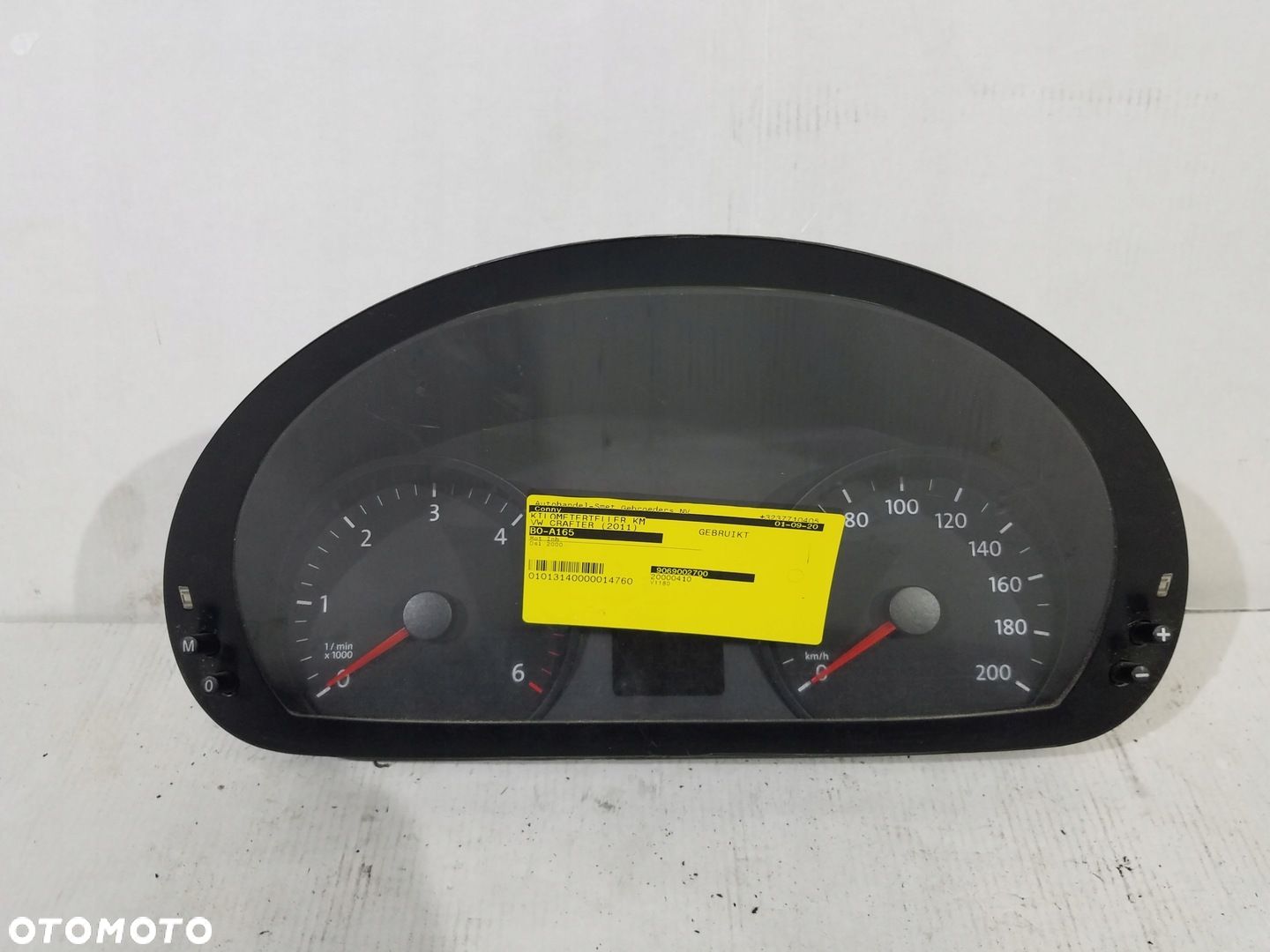 LICZNIK ZEGARY VW CRAFTER 2.0 TDI 2E0920845H - 1