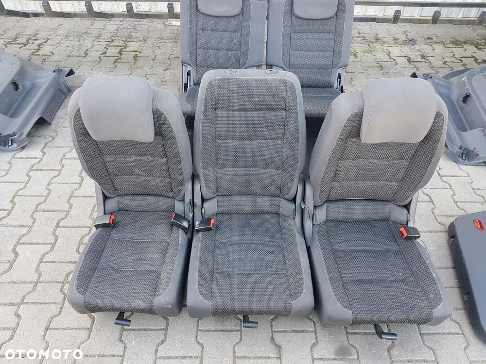 VW TOURAN 2 II 10-15r FOTELE PRZEKŁADKA Z VANA 7 OSÓB - 5