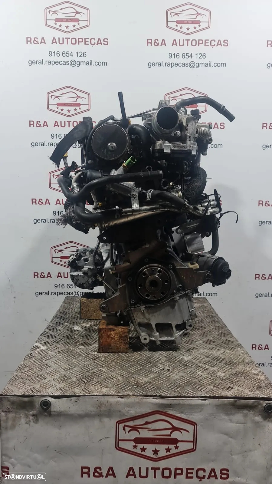 Motor Completo Oel Vectra C 1.9 CDTI 120CV Ref Z19DT - 5