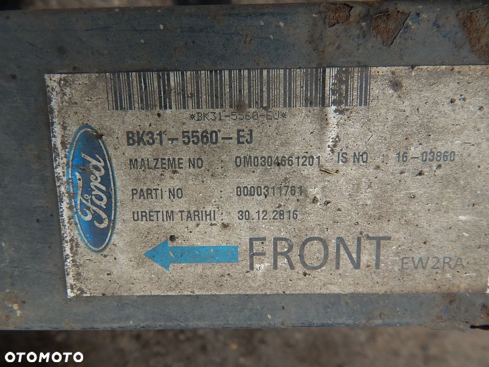 Belka oś ośka tył resor PRZYCZEPKA Ford Transit MK8 VII 2013-22 Łuków części - 5
