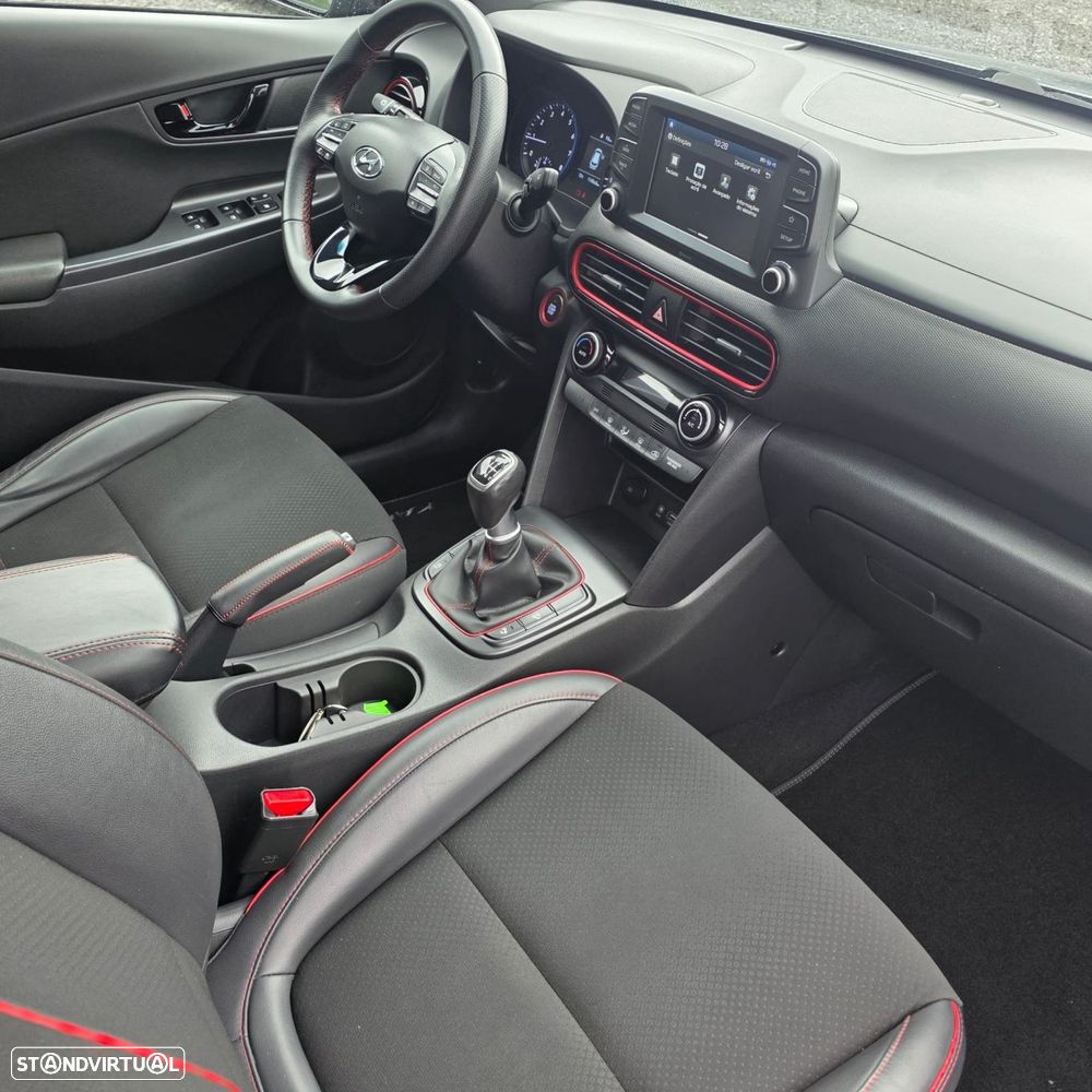 Hyundai Kauai 1.0 T-GDi Premium Pele/Tec Ver.+Nav+Vision - 31