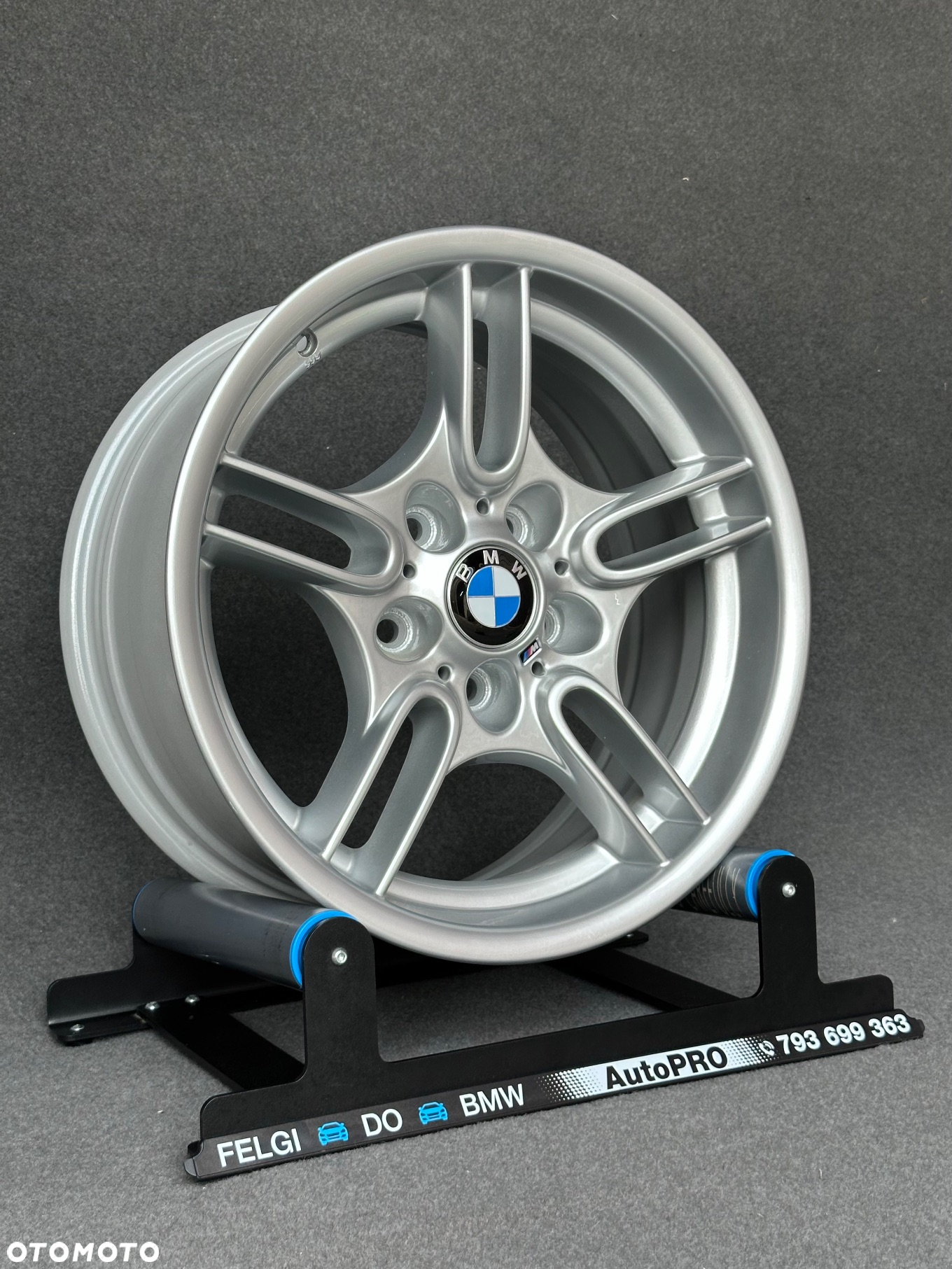 ORYGINALNE FELGI do BMW 5x120 Styling66 srebrne - 2