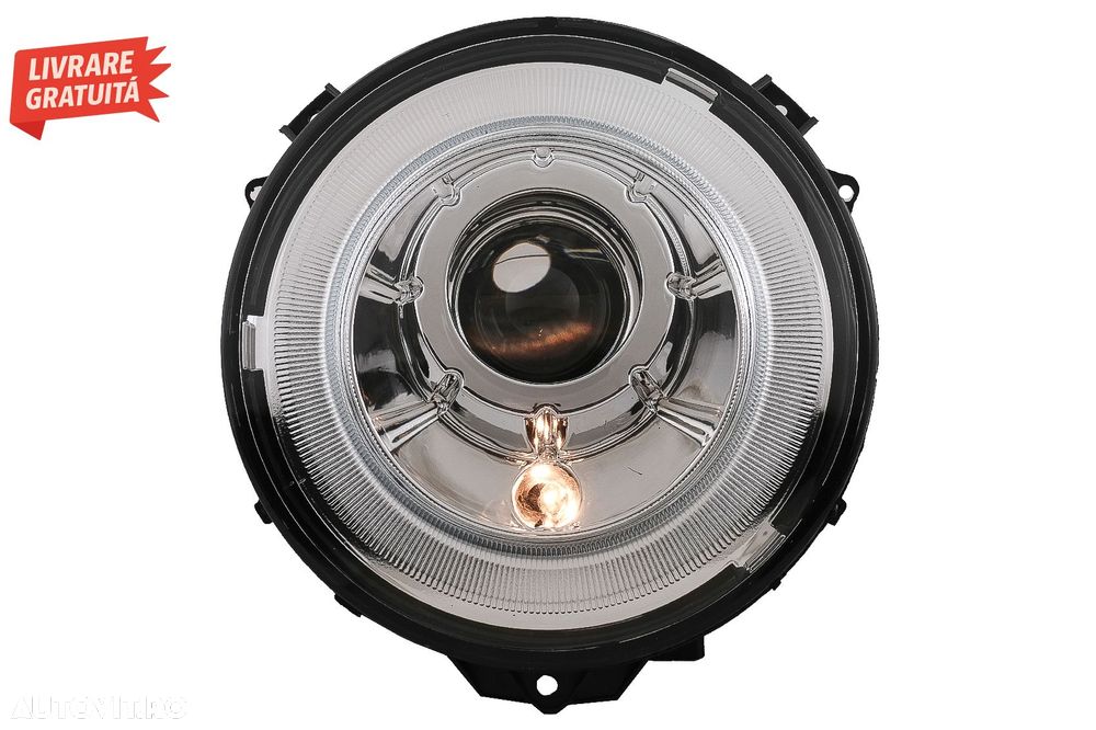 Faruri Bi-Xenon OEM Look Mercedes G-Class W463 (2005-2017) Crom- livrare gratuita - 9