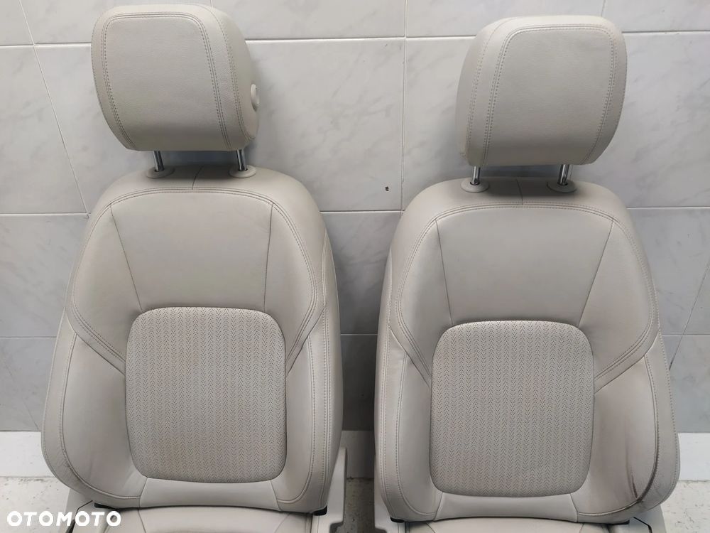 JAGUAR XF X260 FOTELE LEWA PRAWA PRZÓD PRZEDNIE KANAPA TYŁ TYLNA PODGRZEWANE ELEKTRYCZNE WENTYLOWANE BOCZKI DRZWI KOMPLET ORYGINAŁ - 18