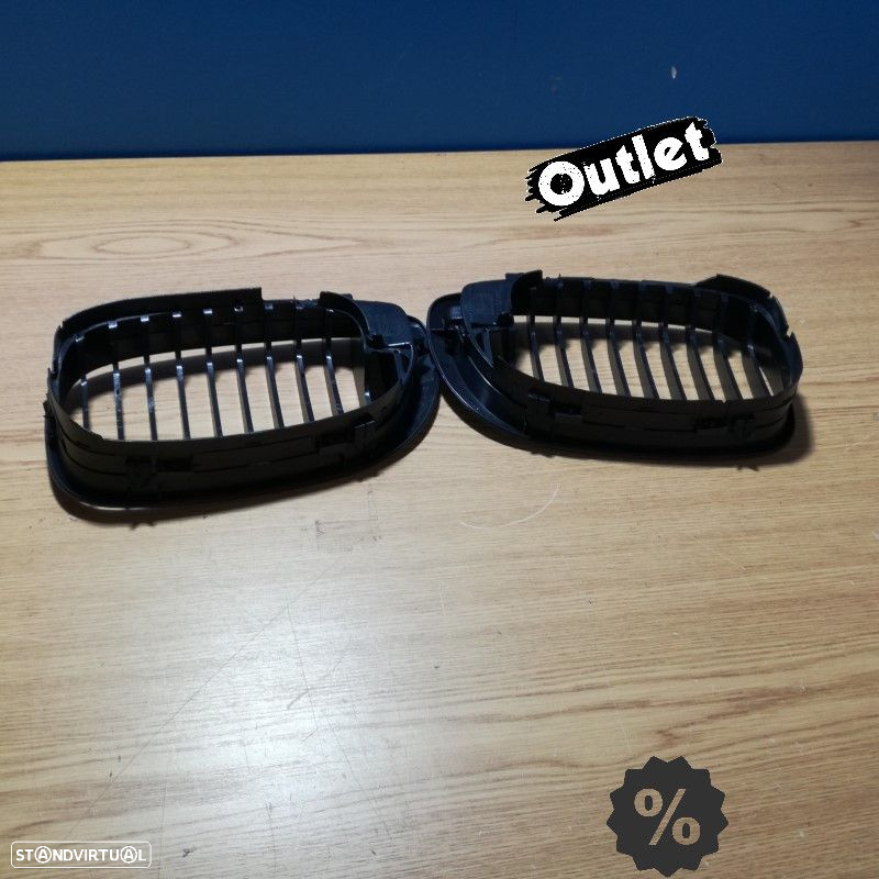 C020087C1 GRELHAS PARA BMW E46 03-06 COUPÉ CABRIO PRETO MATE - 5