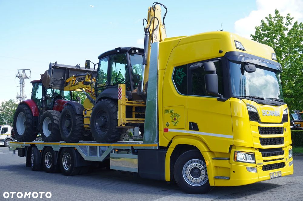 Scania R650 V8 8×4/4 / NOWA Laweta 955 cm ocynk / Retarder / oś skrętna - 9