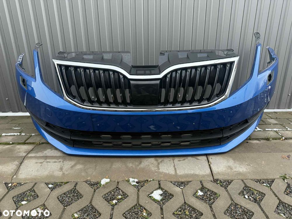 Skoda Octavia III Lift Zderzak Przód Przedni 4xPDC Spryskiwacze Radar 17-20 LF5W - 1