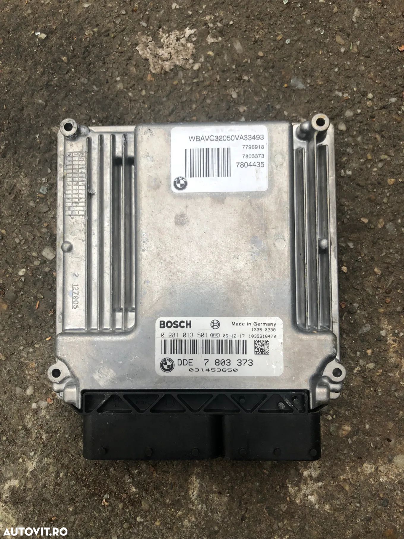 Calculator motor ECU Bmw Seria 3 E90 320D 163cp cutie automata - 1