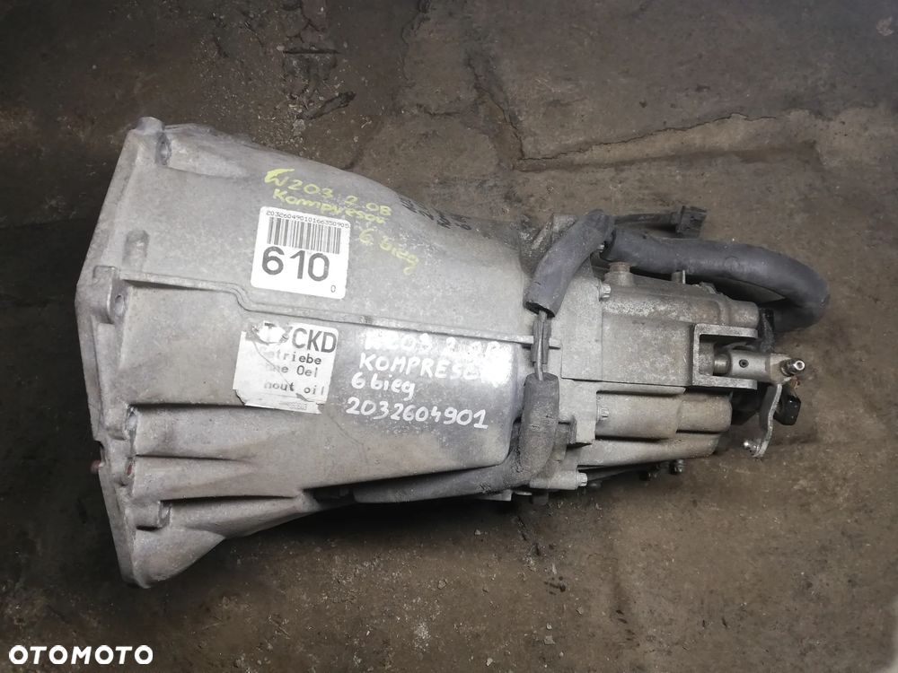 SKRZYNIA BIEGÓW MERCEDES W203 2,0 KOMPRESSOR 2032604901 - 1