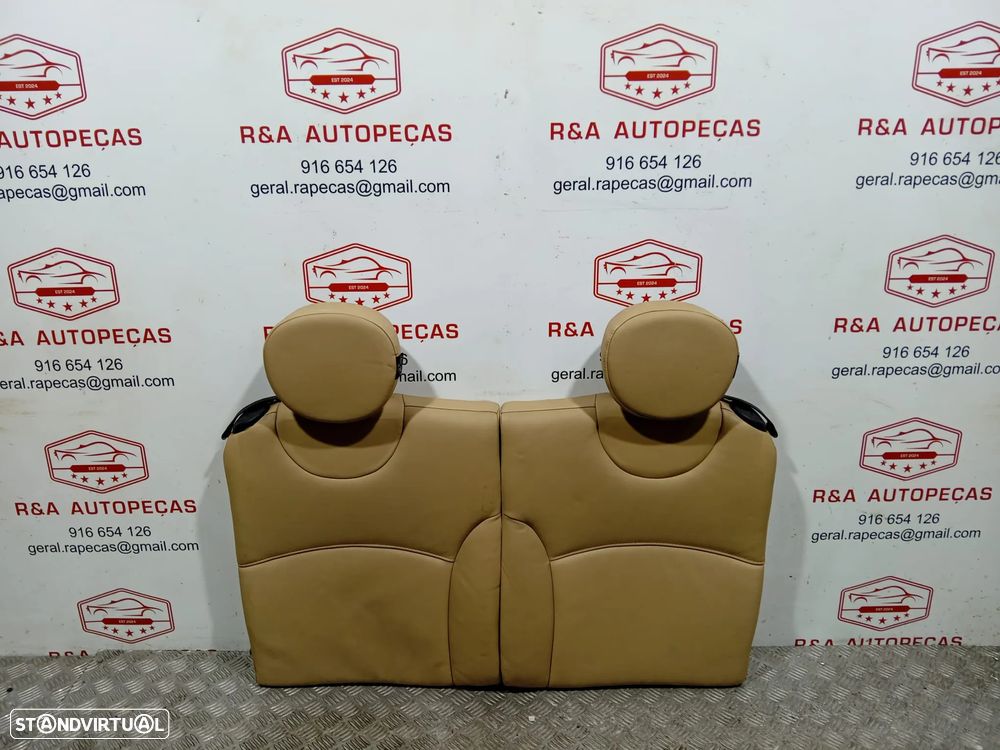 Conjunto de Bancos Mini Cooper S R57 Lci em Beje e Pele - 2