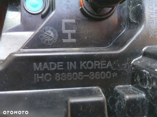 SSANGYONG REXTON 20- LEWA TYLNA LAMPA LED ORYGINAŁ 83605-3600 - 7
